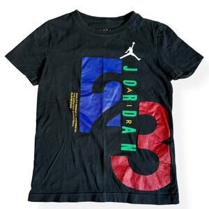 Jordan Black Graphic Basketball Tee